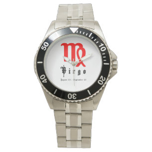 Virgo Sign Astrologie Zodiac Armbanduhr