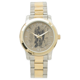 Virgo Sign Constellation Hevelius 1690 Dial Armbanduhr