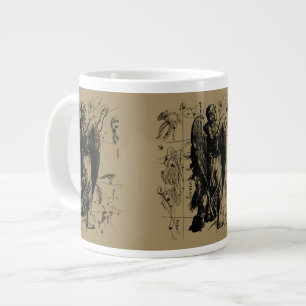 Virgo Sign Constellation Hevelius 1690 Jumbo-Tasse