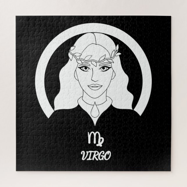 Virgo-Silhouette (Vertikal)