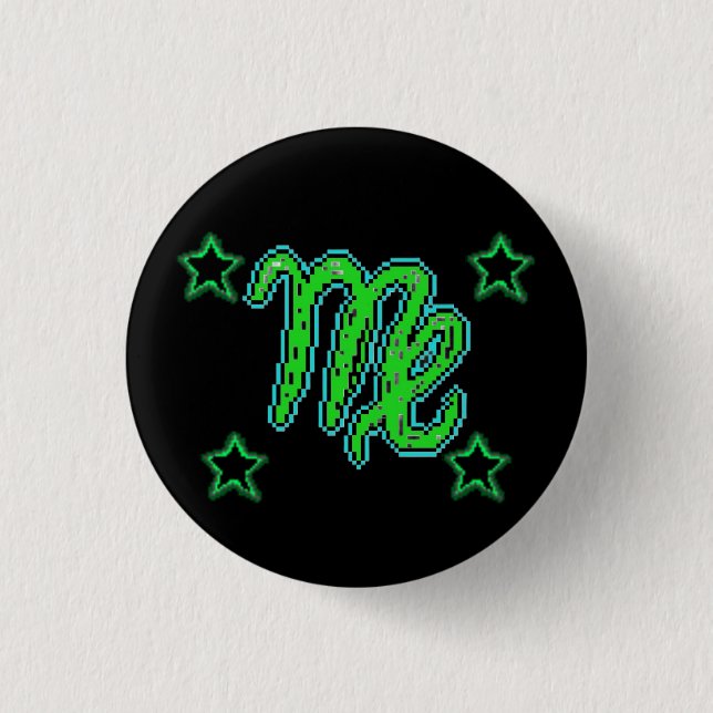 VIRGO Stars Button (Vorderseite)