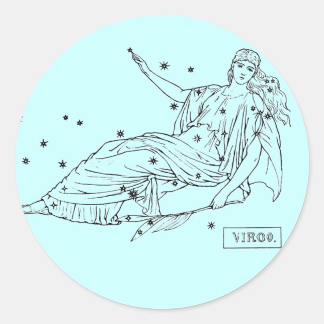 Virgo Sticker (Vorderseite)