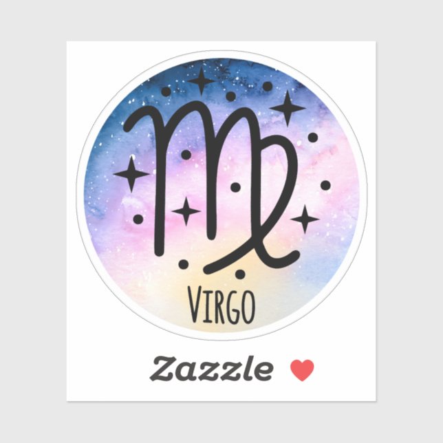 Virgo Sticker (Blatt)