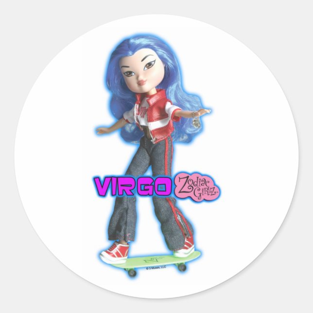 Virgo Stickers (Vorderseite)