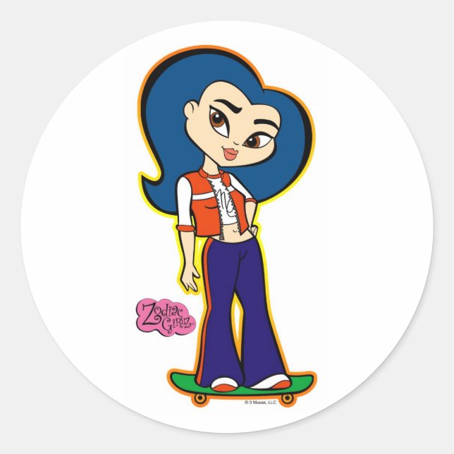 Virgo Stickers (Vorderseite)