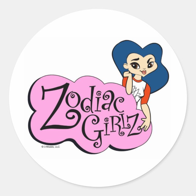 Virgo Stickers (Vorderseite)