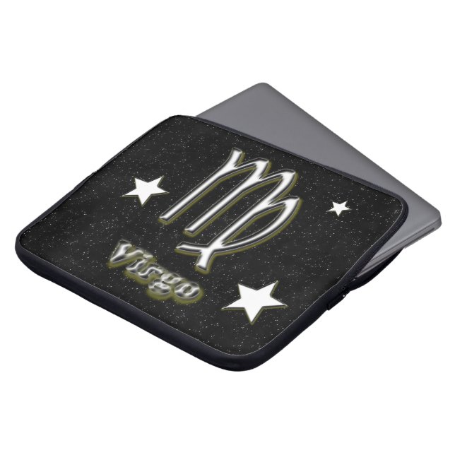 Virgo-Symbol Laptopschutzhülle (Vorne Oben)