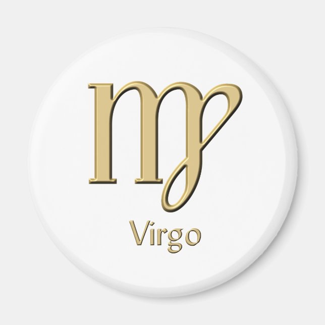 Virgo-Symbol Magnet (Vorne)