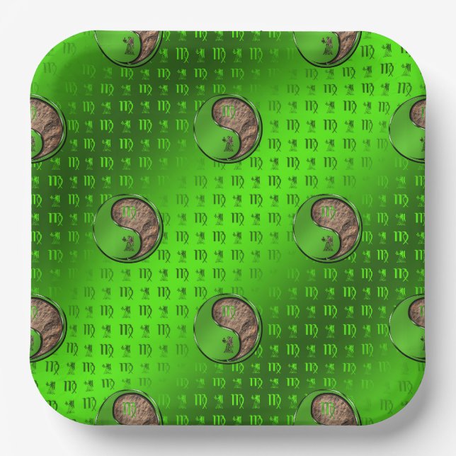 Virgo the Harvester Pappteller (Vorderseite)