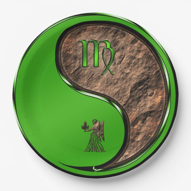 Virgo the Harvester Pappteller (Vorderseite)