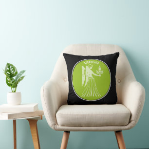 Virgo Throw Pillow Kissen