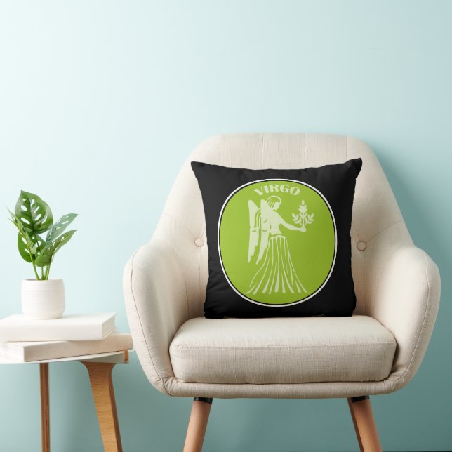 Virgo Throw Pillow Kissen (Stuhl )