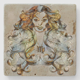 Virgo Venedig Steinuntersetzer