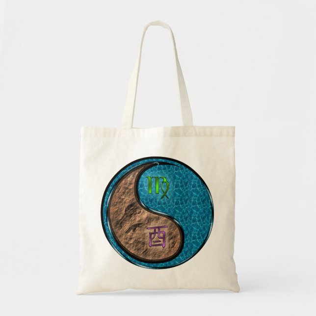 Virgo & Water Rooster Tragetasche (Vorne)