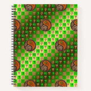 Virgo & Wood Rat Notizbuch