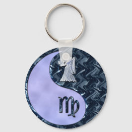 Virgo Yin Yang Schlüsselanhänger