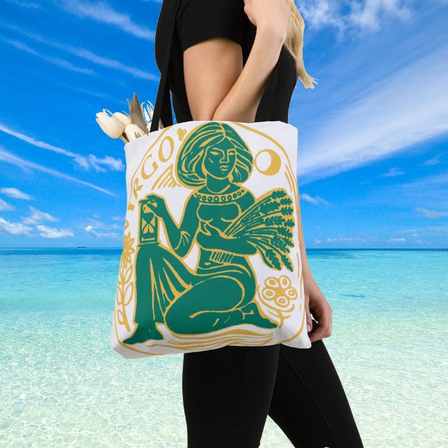Virgo-Zeichen des Zodiaks Tasche (Virgo star sign shoulder bag)
