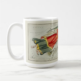 Virgo Zodiac Antique Astronomisches Diagramm Kaffeetasse