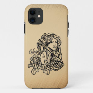 Virgo Zodiac Antique Look Case-Mate iPhone Hülle