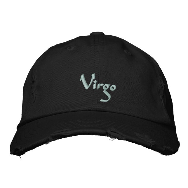 Virgo Zodiac Brodé Casquette / Casquette (Devant)
