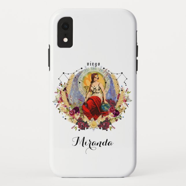 Virgo Zodiac Case-Mate iPhone Hülle (Rückseite)