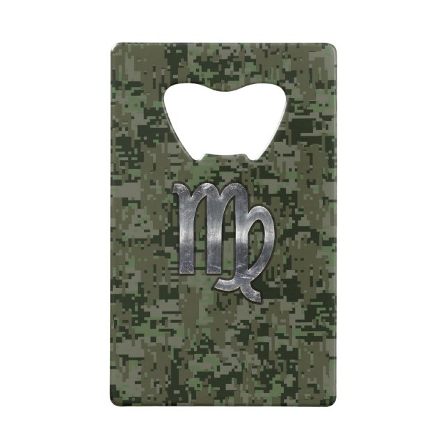 Virgo Zodiac Connexion Camouflage numérique vert (Devant)
