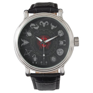 Virgo Zodiac Geburtstagsgeschenk Armbanduhr