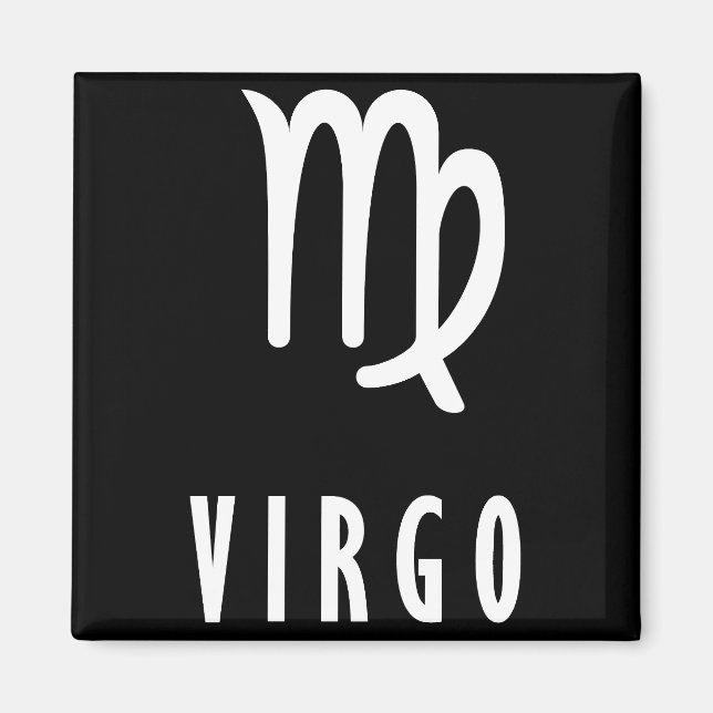 Virgo zodiac magnet (Vorne)