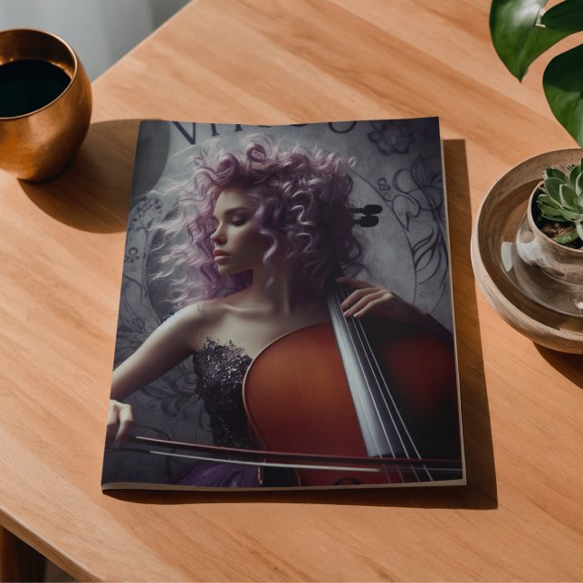 Virgo Zodiac Musician Cello Decoupage Seidenpapier (Von Creator hochgeladen)