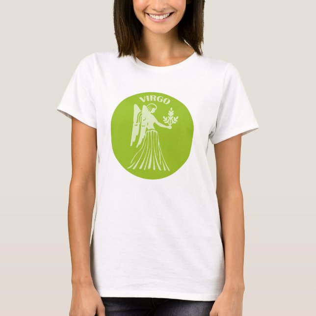 Virgo, Zodiac Sign, Horoscope, Astrology T-Shirt (Vorderseite)