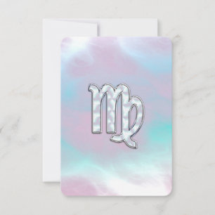 Virgo Zodiac Sign on Pastels Mutter von Pearl