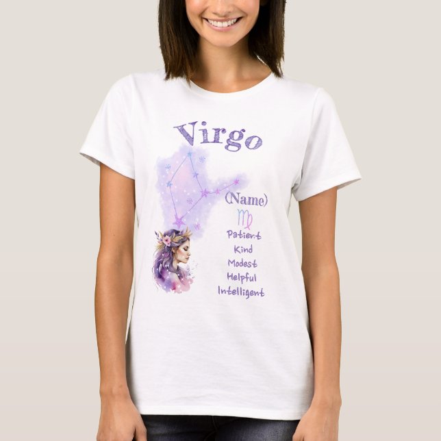 Virgo zodiac sign T-Shirt *1 (Vorderseite)