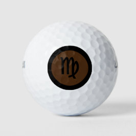 Virgo Zodiac Signage Personalisiert Custom Golfball