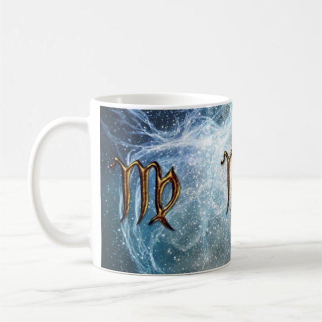 VIRGO Zodiac Star Sign Mug (Gauche)