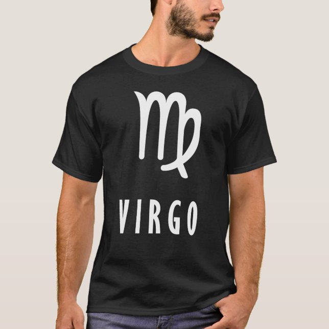 Virgo zodiac T-Shirt (Vorderseite)