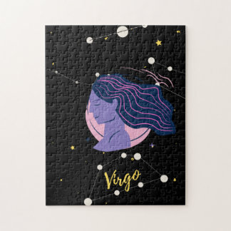 Virgo Zodiac-Zeichen im Weltraum