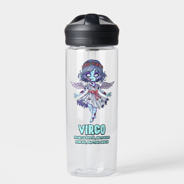Virgo Zombie Trinkflasche (Vorderseite)