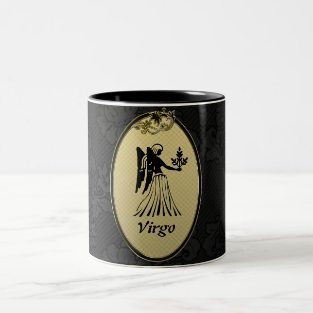 Virgo Zweifarbige Tasse (Mittel)