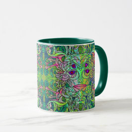 Viriditas Viewpoints Maske-Tasse Tasse