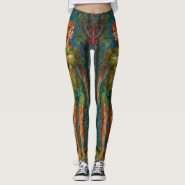“Viridras Porträt” - Adern des Blätterdachs    Leggings