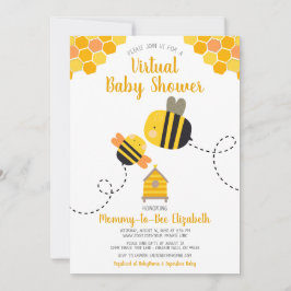 Virtual Niedlich Sweet Kawaii Mommy to Bee Baby Sh Einladung