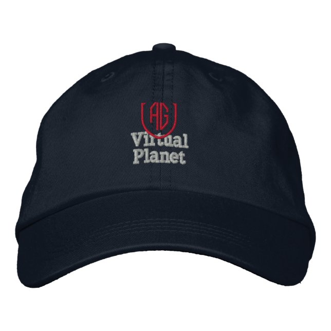 Virtual Planet Casquette bleu marine (Devant)