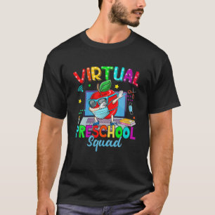 Virtual Preschool Squad Apple Maske zurück in die T-Shirt