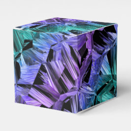 virtual reality, dark crystal gradient geschenkschachtel