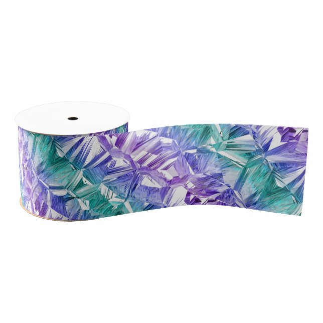 virtual reality inverted, pale crystal gradient : ripsband (Spule)