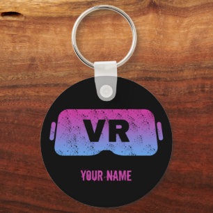 Virtual Reality VR Vintag Gamer-Videobrille Schlüsselanhänger