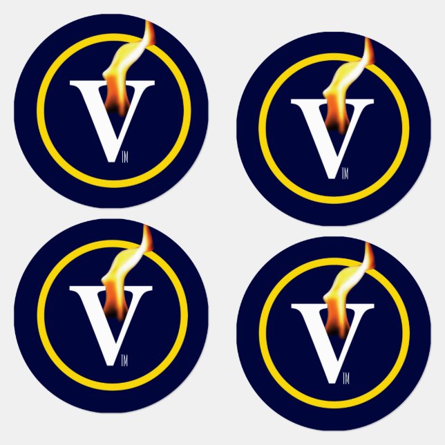 VIRTUE HEROES V-Flamme Eisen-Bekleidungsmarken Etiketten (Gruppe)