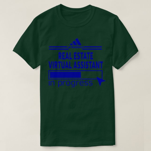 VIRTUELLE UNTERSTÜTZUNG FÜR DAS REALE ANWESEN T-Shirt (Design vorne)