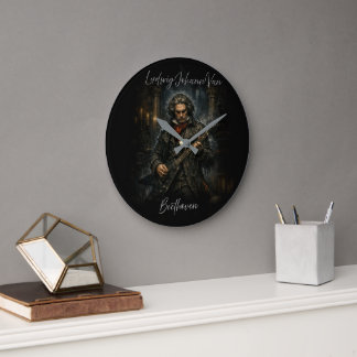 Virtuelle Zugehörigkeit Große Wanduhr