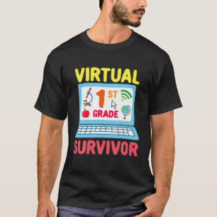 Virtueller 1. Grade Survivor - 2021 Letzter Scho-T T-Shirt